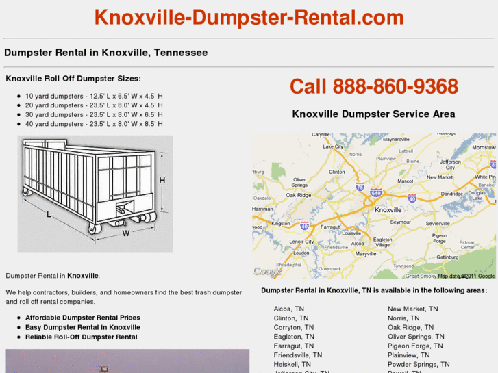 www.knoxville-dumpster-rental.com