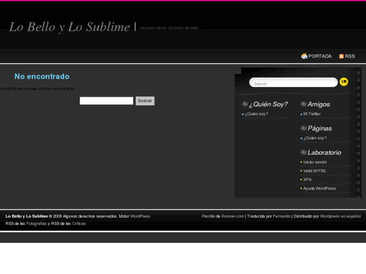 www.lobelloylosublime.com