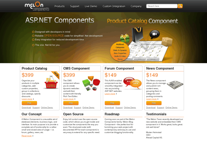 www.meloncomponents.net