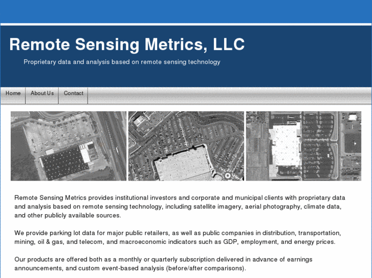 www.remotesensingmetrics.com