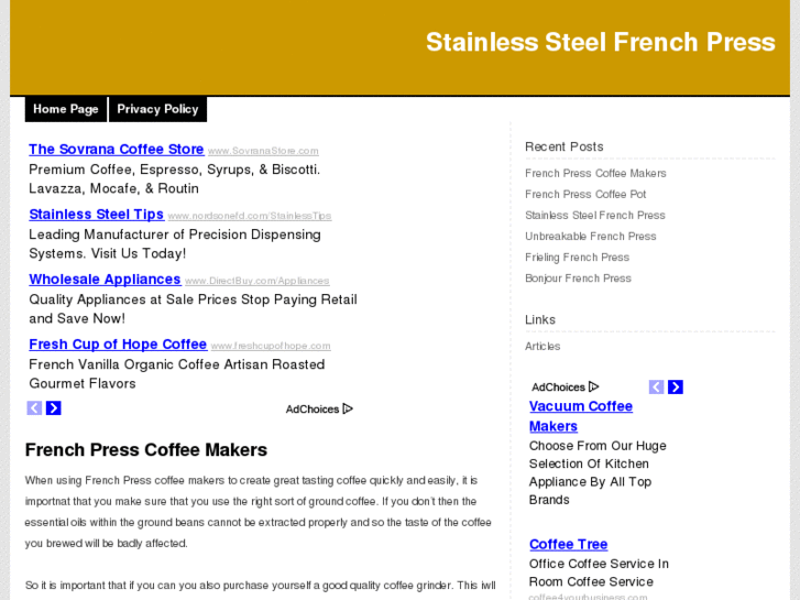 www.stainlesssteelfrenchpress.com