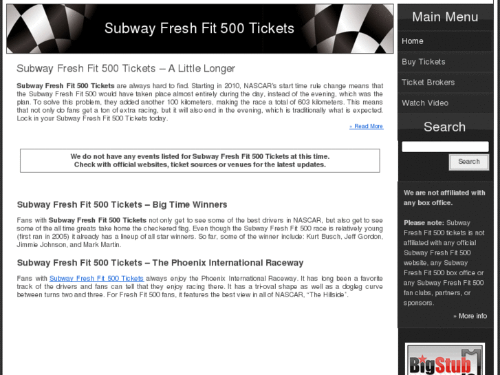 www.subwayfreshfit500tickets.com