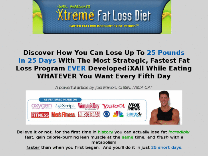 www.xxtremefatlossdiet.com