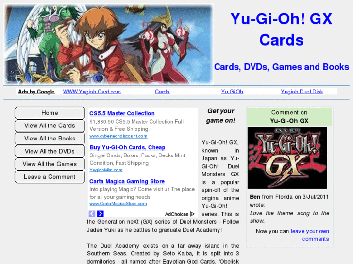 www.yugioh-gx-cards.biz