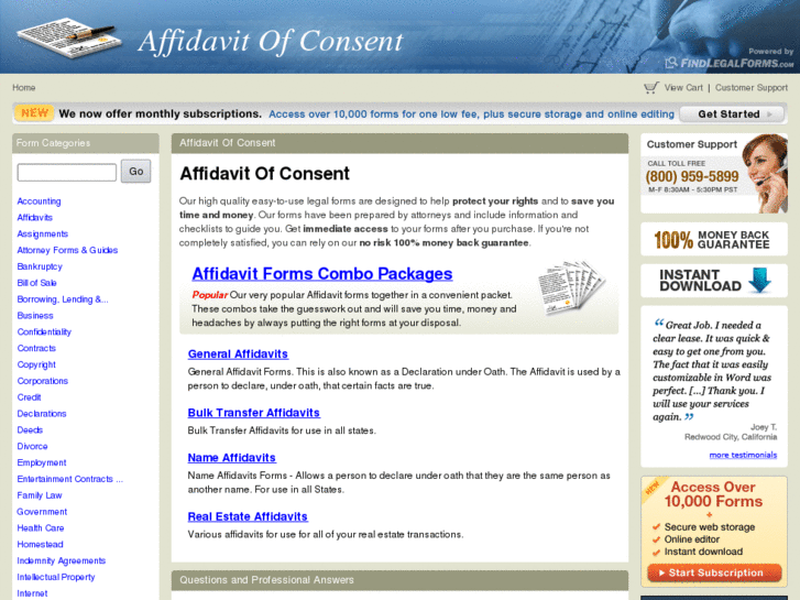 www.affidavitofconsent.com