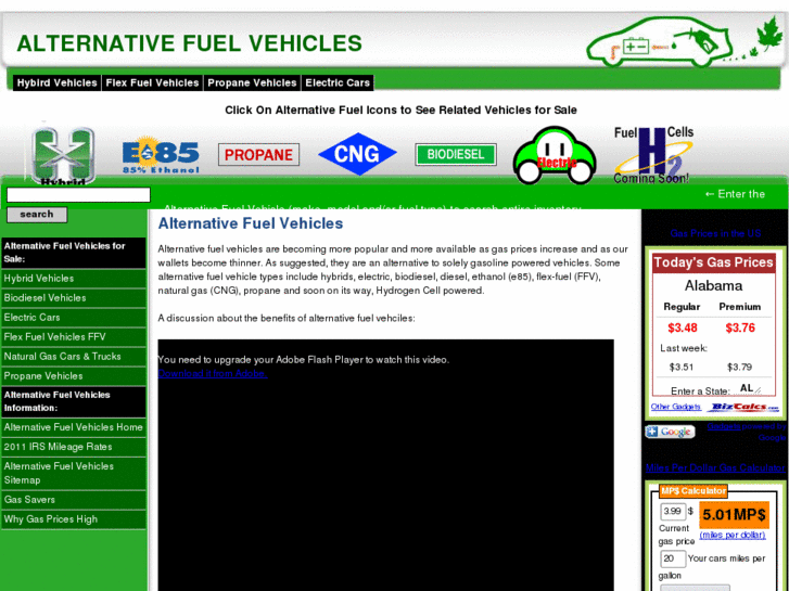 www.alternative-fuel-vehicles.org