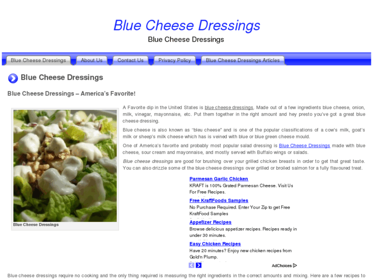 www.bluecheesedressings.com