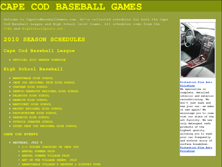 www.capecodbaseballgames.com