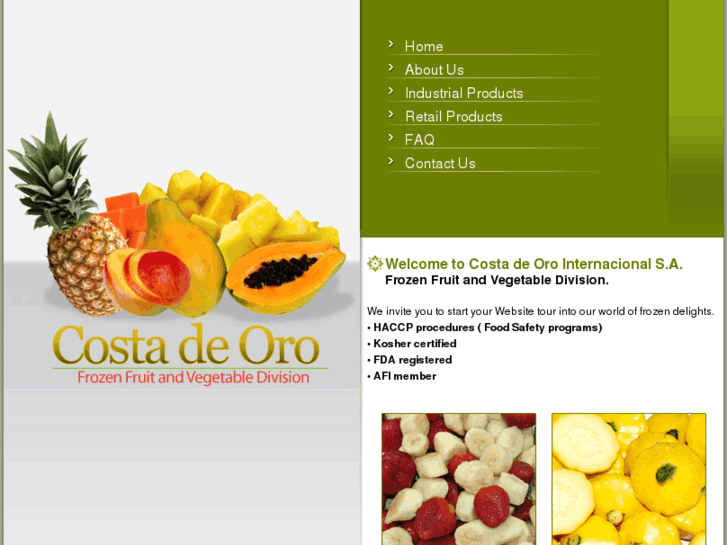 www.costadeoroexports.com