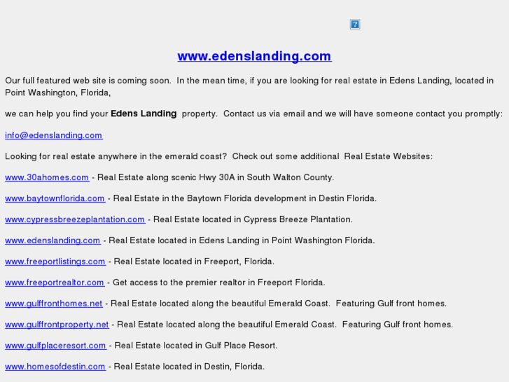 www.edenslanding.com