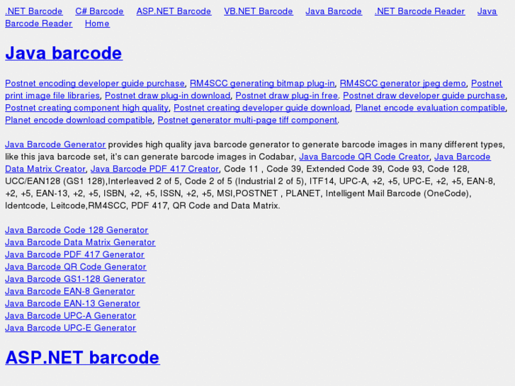 www.javanetbarcode.com