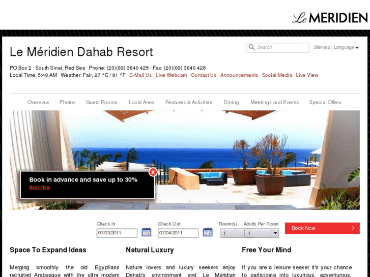 www.lemeridien-dahab.com