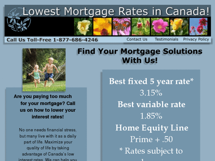 www.lowestmortgageratescanada.com