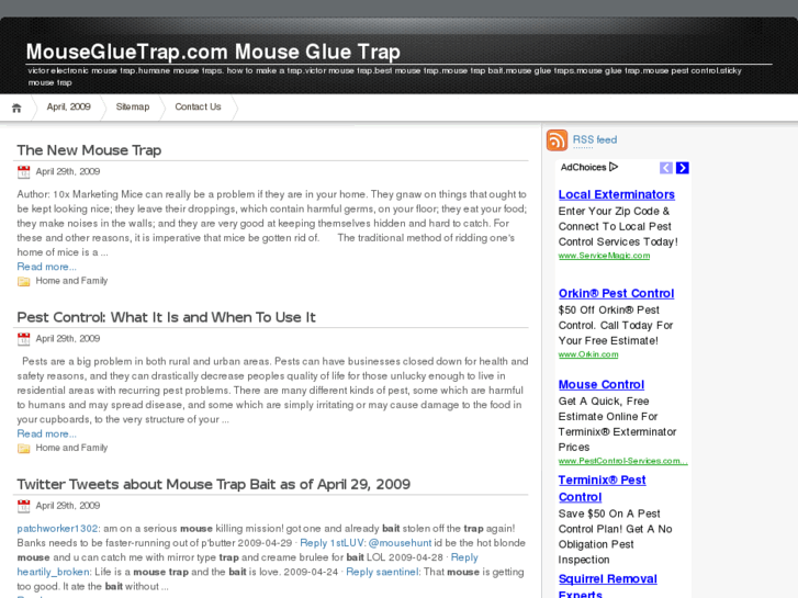 www.mousegluetrap.com