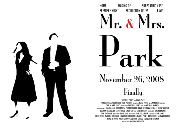 www.mrandmrspark.com