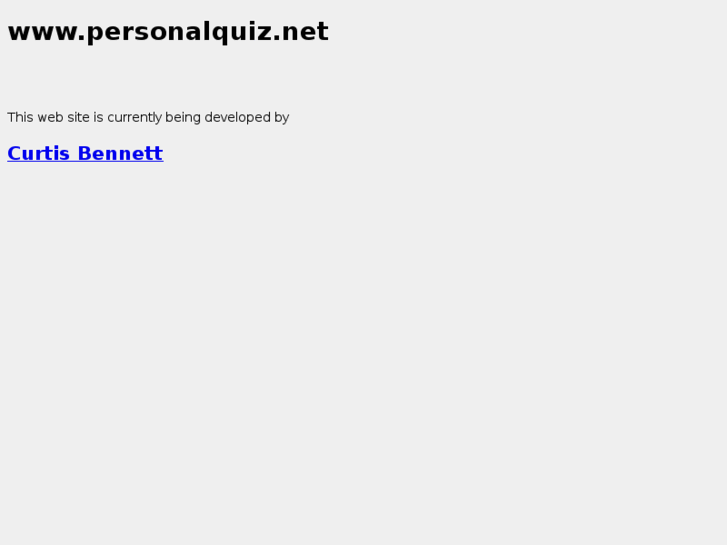 www.personalquiz.net