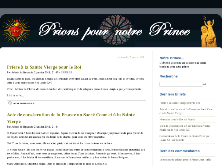 www.prions-pour-notre-prince.com