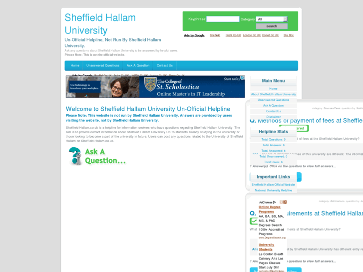 www.sheffield-hallam.co.uk