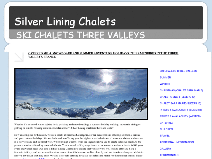 www.silverliningchalets.co.uk