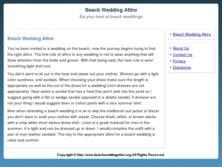 www.beachweddingattire.org