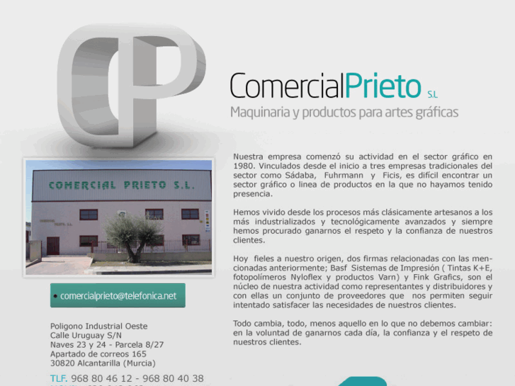 www.comercialprieto.es