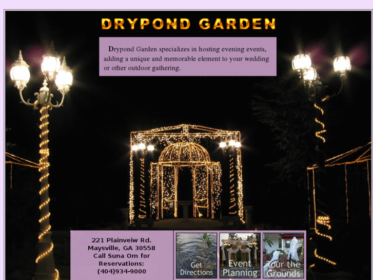 www.drypondgarden.com