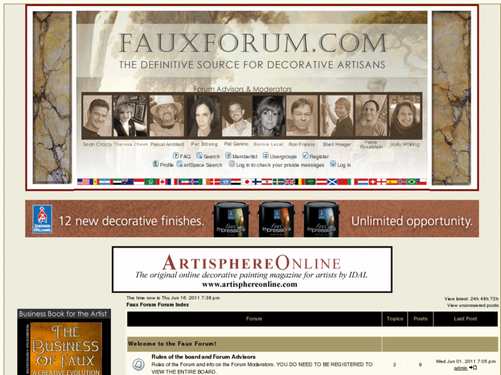 www.fauxforum.com