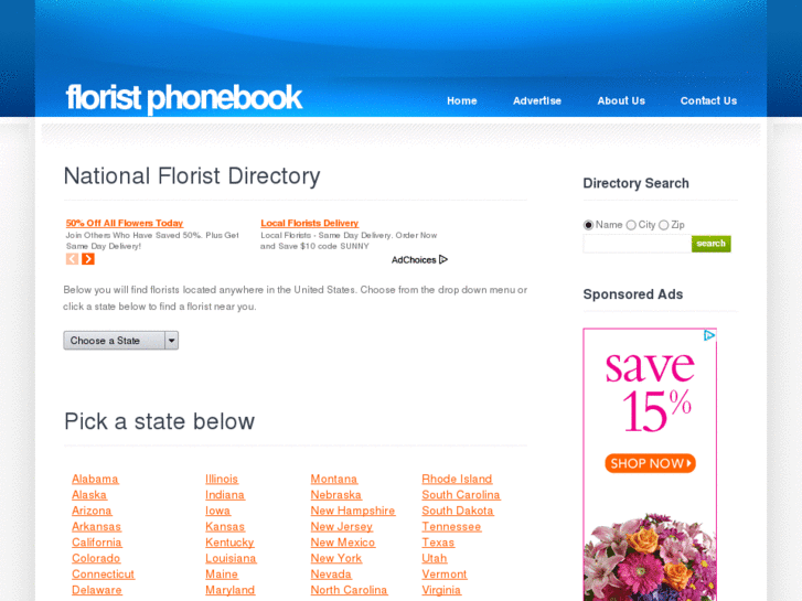 www.floristphonebook.info