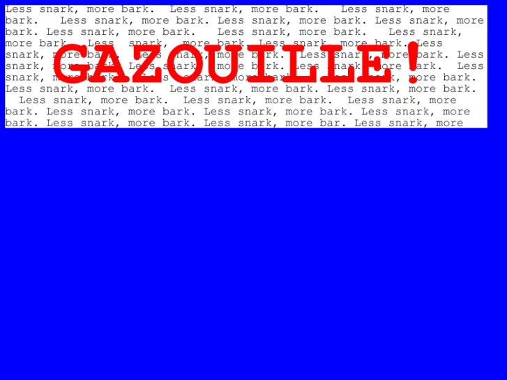 www.gazouille.com