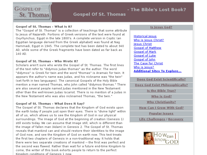 www.gospel-of-st-thomas.com