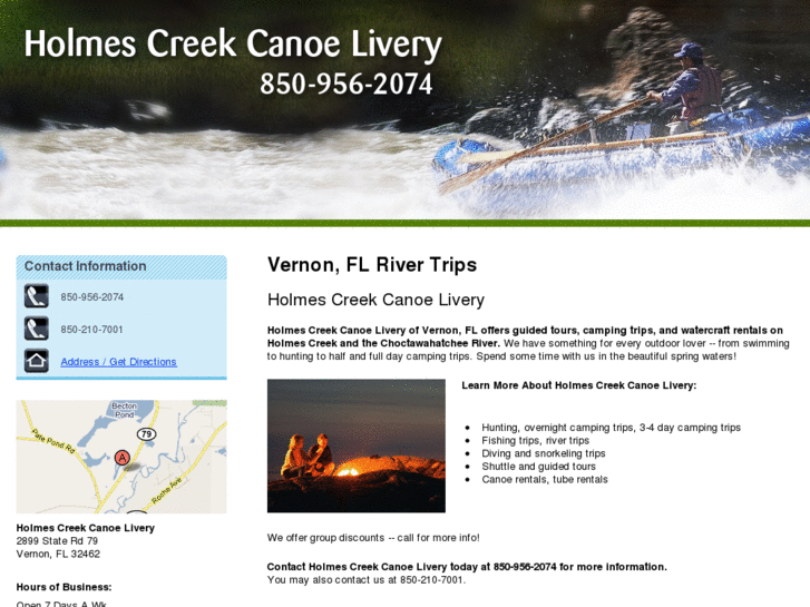 www.holmescreekcanoe.com