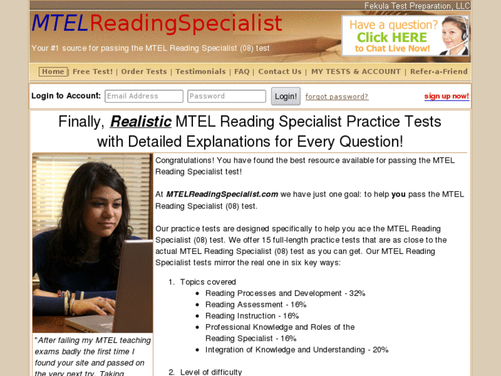 www.mtelreadingspecialist.com