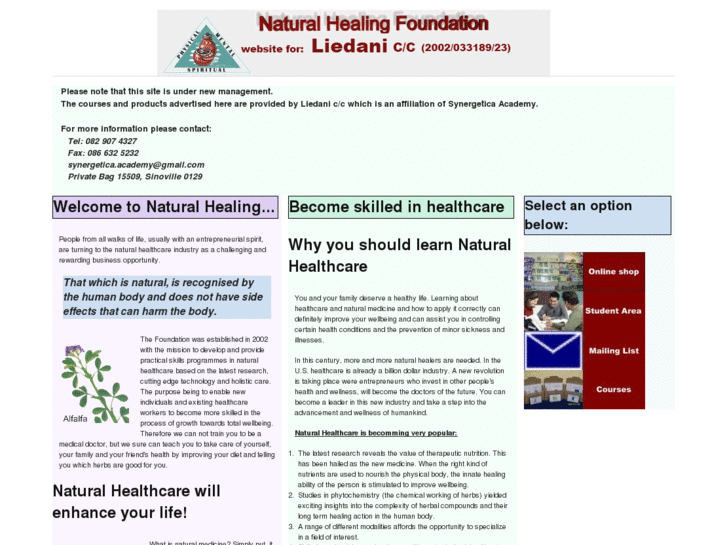 www.naturalhealingfoundation.com