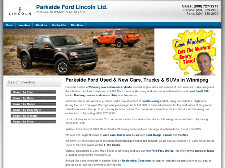 www.parksidefordwinnipeg.com