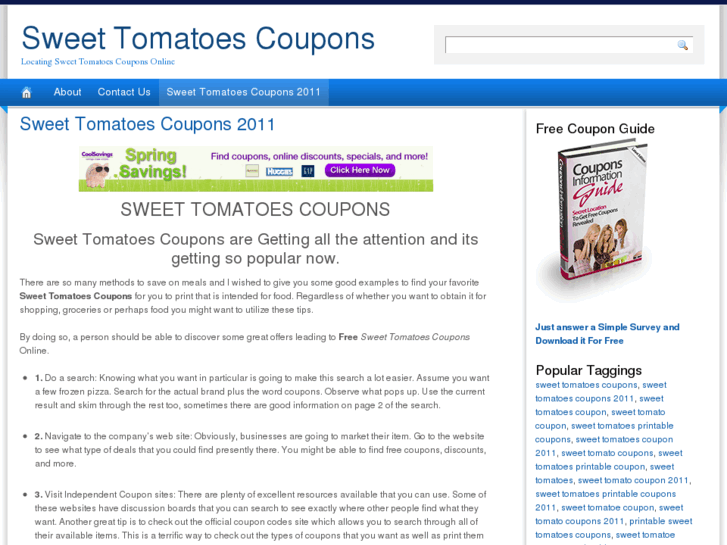 www.sweet-tomatoes-coupons.com