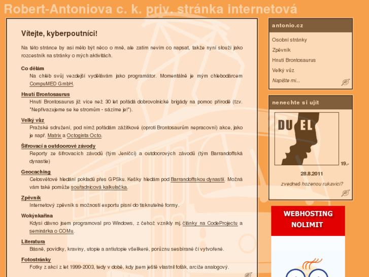 www.antonio.cz