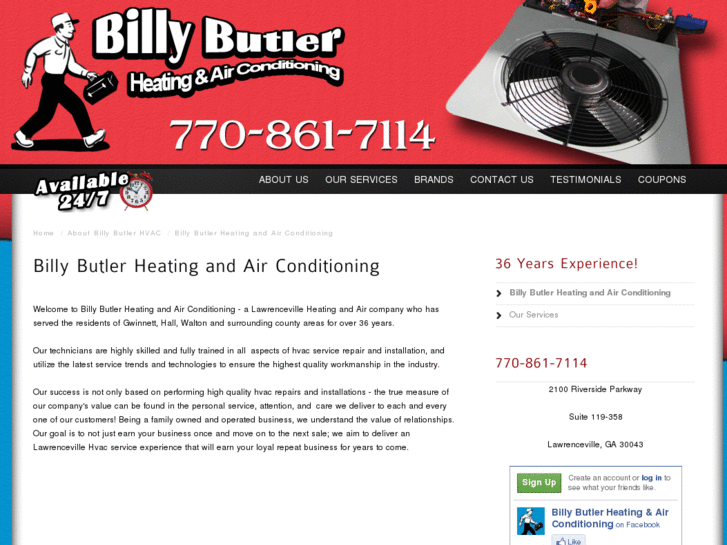 www.billybutlerhvac.com