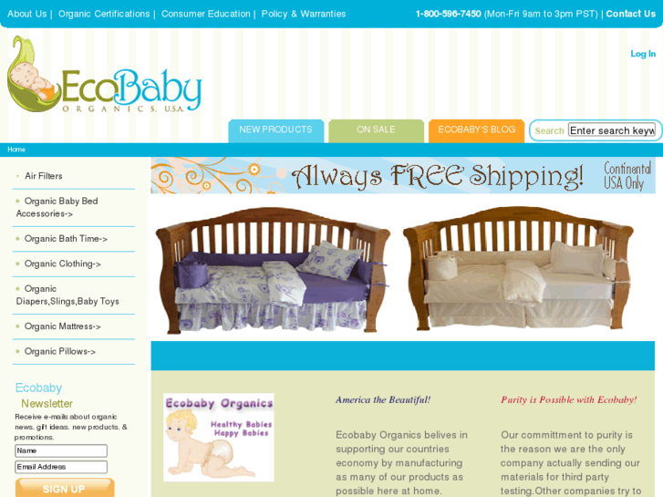 www.ecobabyorganicsusa.com