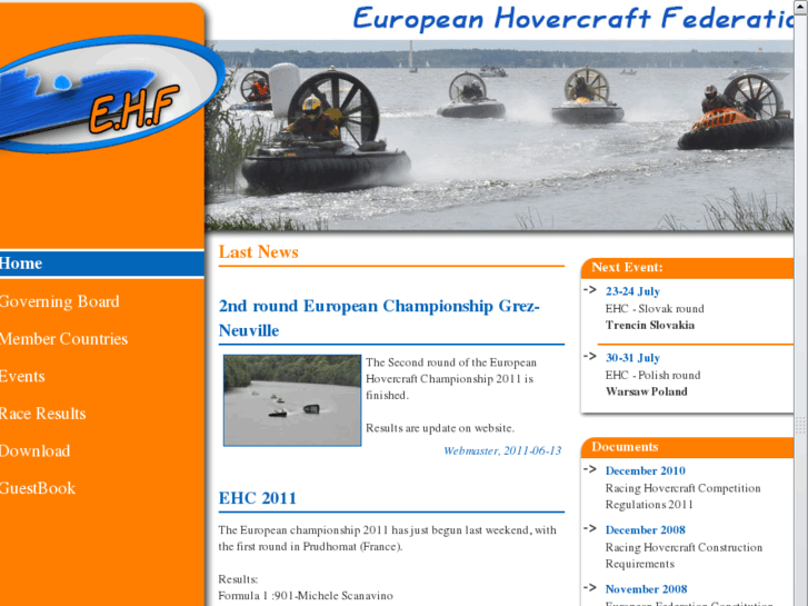 www.europeanhovercraftfederation.org