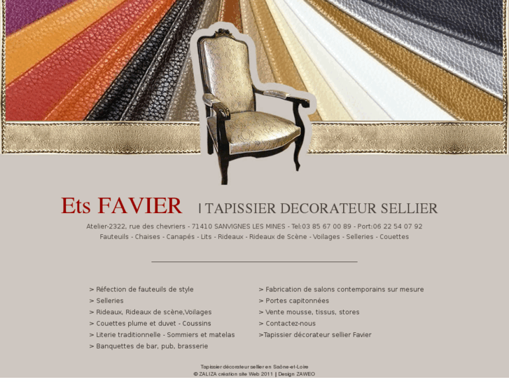 www.favier-tapissier.com