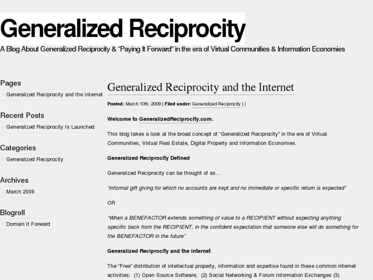 www.generalizedreciprocity.com