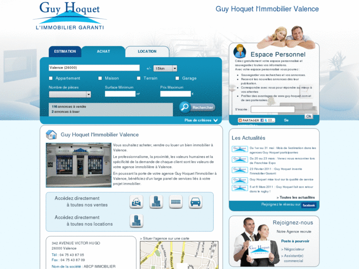 www.guyhoquet-immobilier-valencesud.com