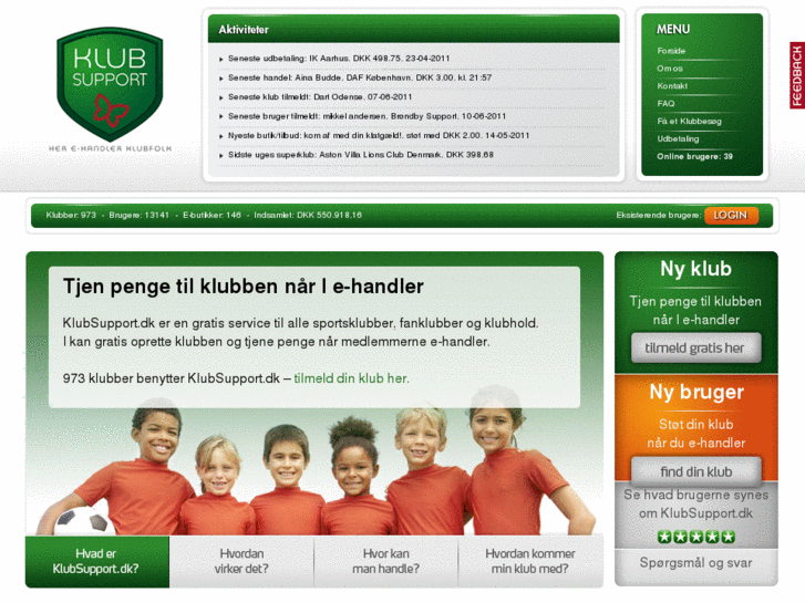 www.klubsupport.dk