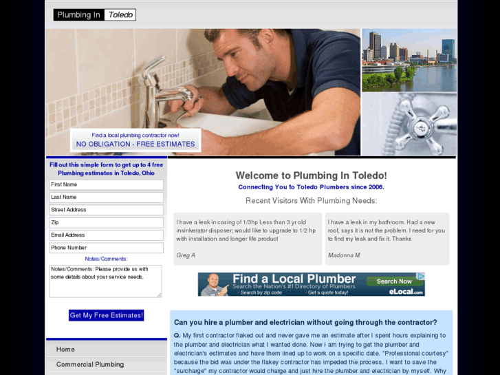 www.plumbingintoledo.com