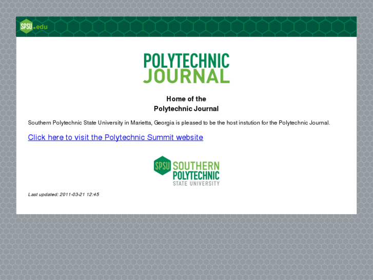 www.polytechnicjournal.org