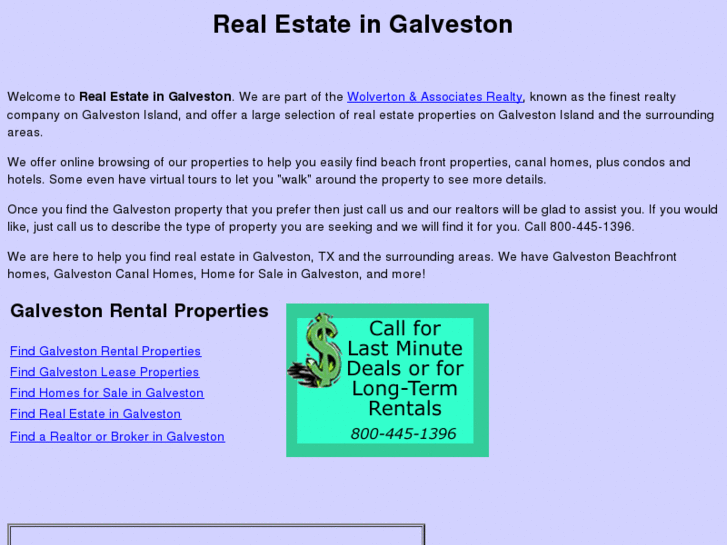 www.realestateingalveston.com