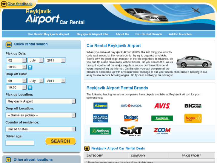 www.reykjavikairportcarrental.net