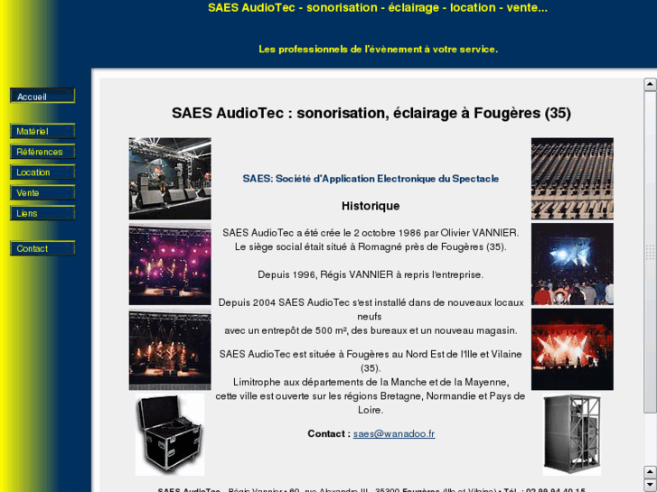 www.saes-sonorisation-eclairage.com