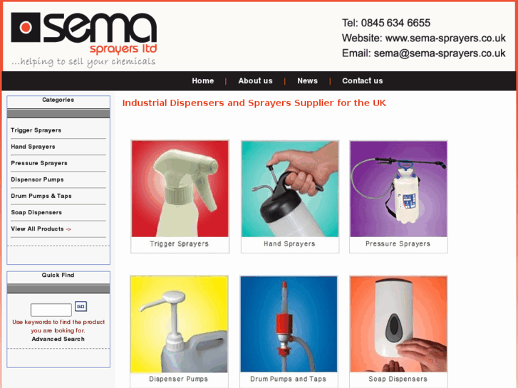 www.sema-sprayers.com