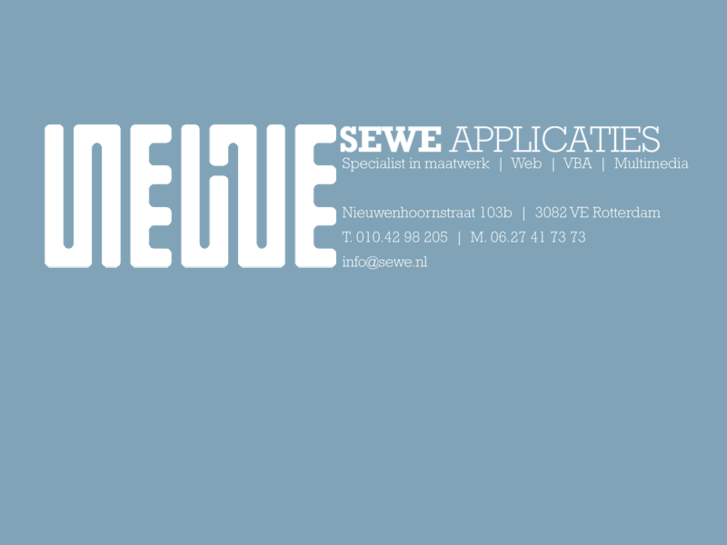 www.sewe.nl